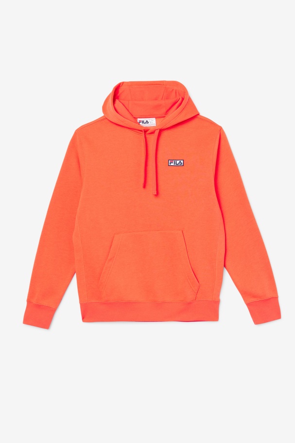 Fiery Coral Fila UK Algot Hoodie