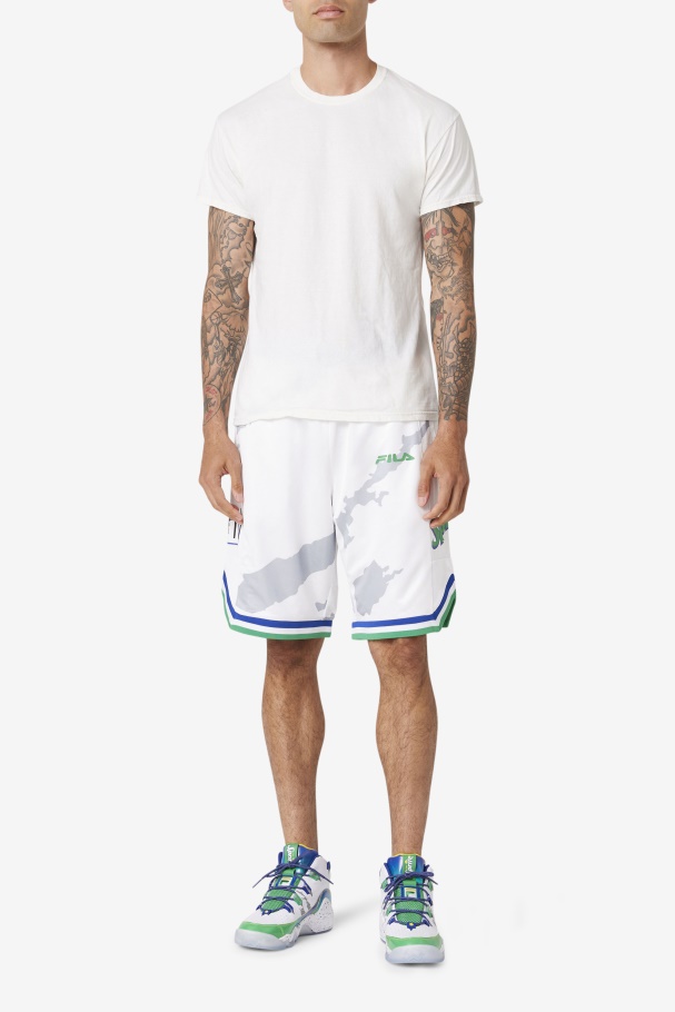 White/Blue/Jelly Bean/Golden Grant Hill x Sprite Short Fila UK