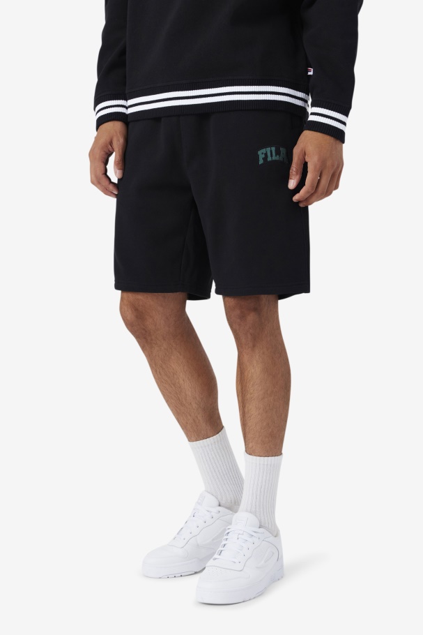 Logan Short Fila UK Black/Blue Spruce