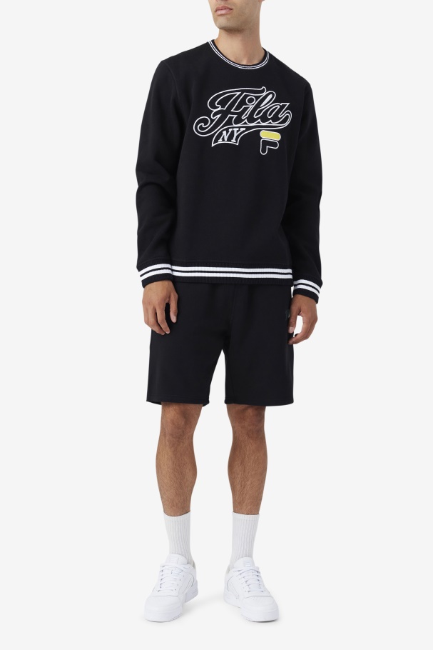 Logan Short Fila UK Black/Blue Spruce