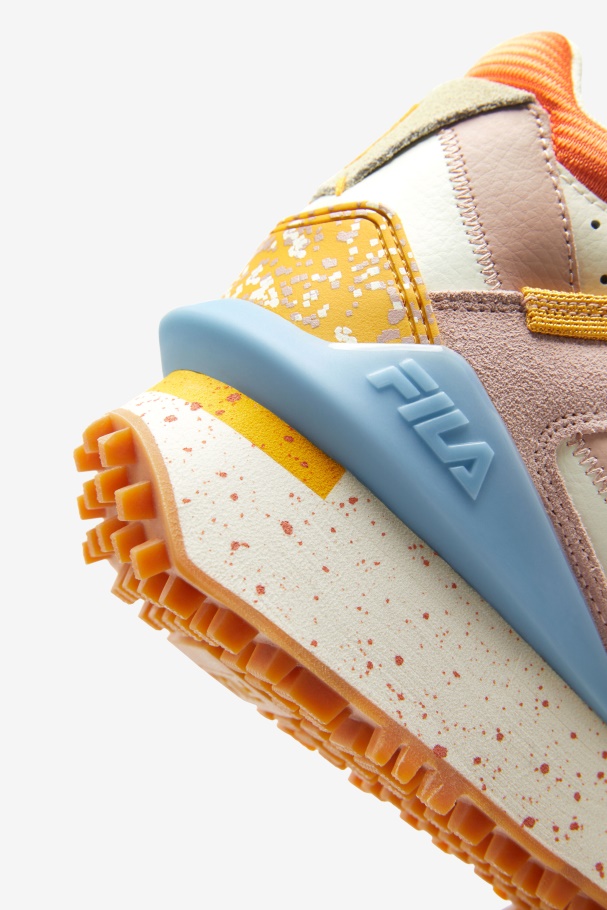 Women\'s Renno Multi Trekking Orange/Gray/White Fila UK