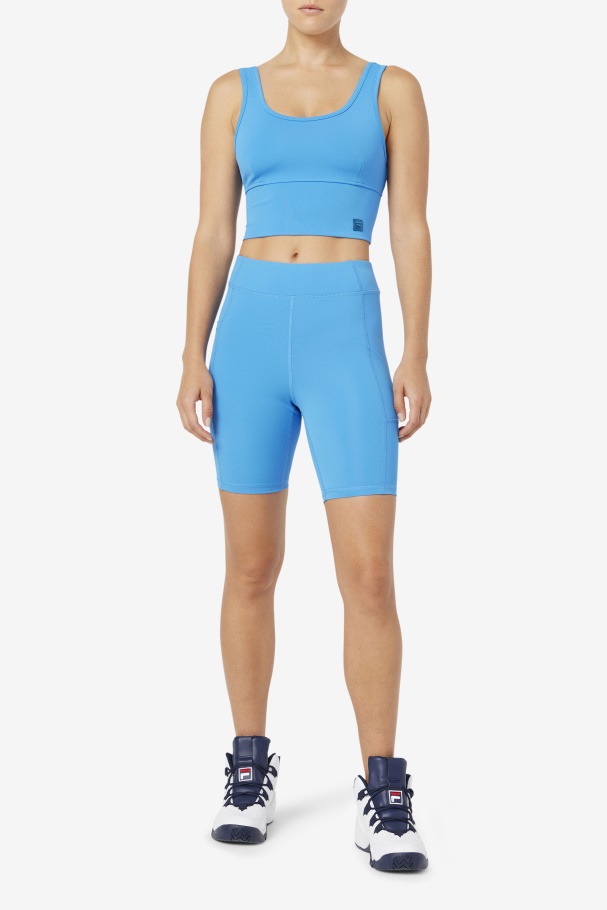 Tiana Bike Short French Blue Fila UK