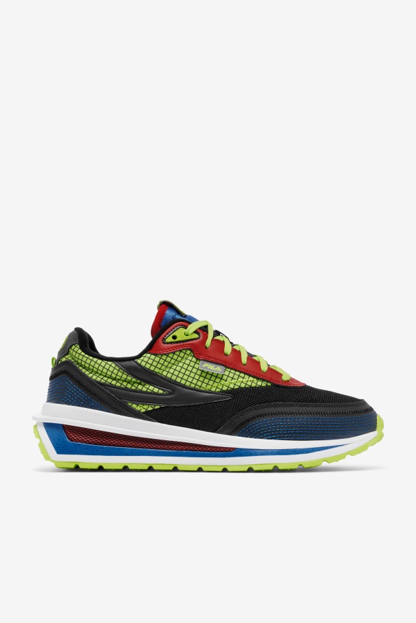 Men's Renno Fila UK Black/Blue/Red