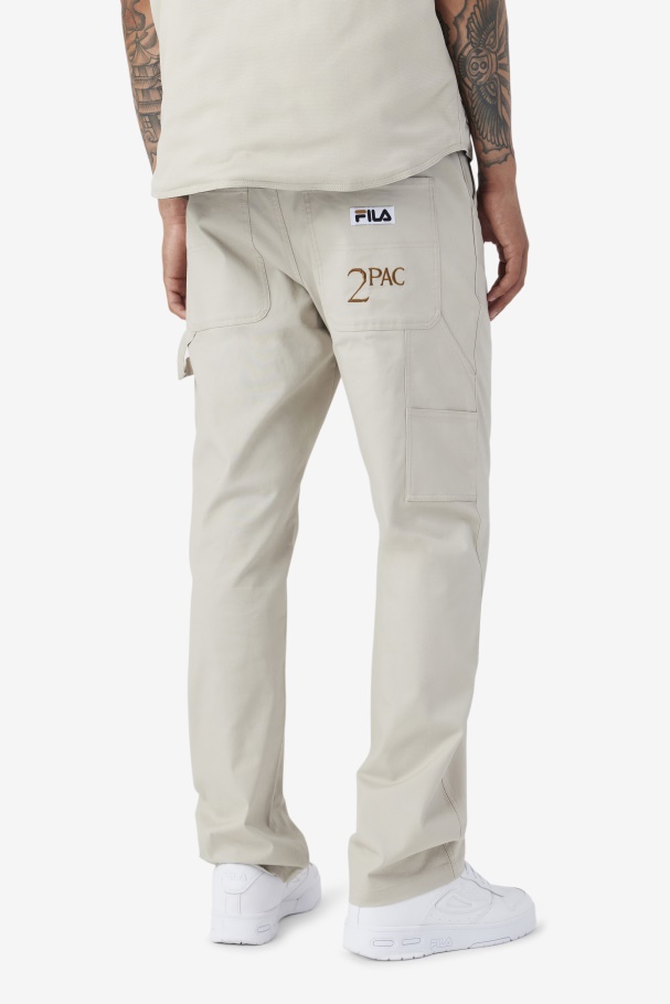 Fila UK 2Pac Cargo Pant Dove/Bronze Brown