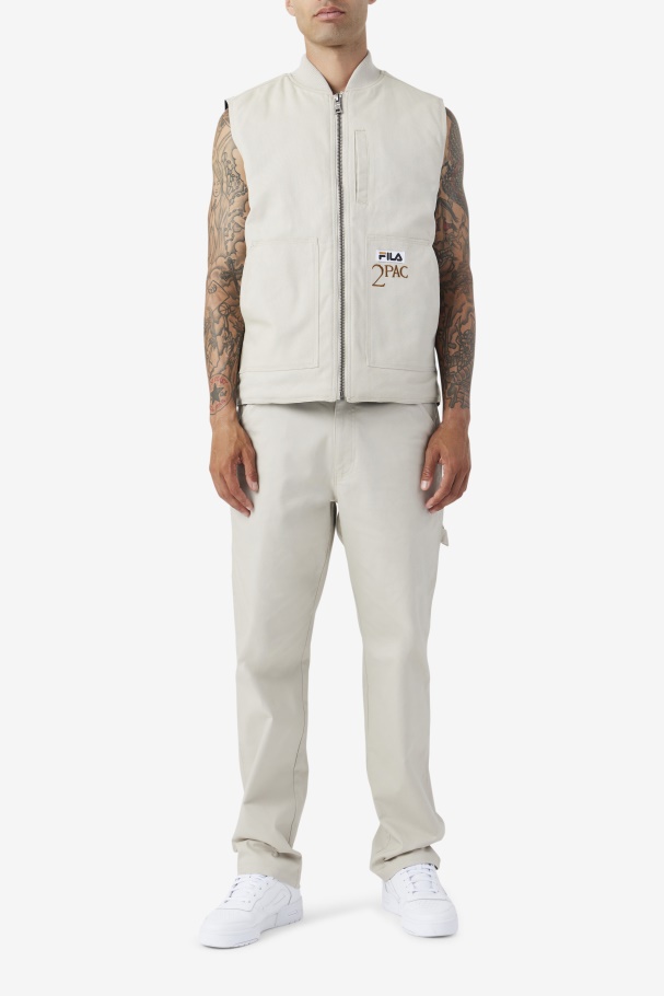 Fila UK 2Pac Cargo Pant Dove/Bronze Brown