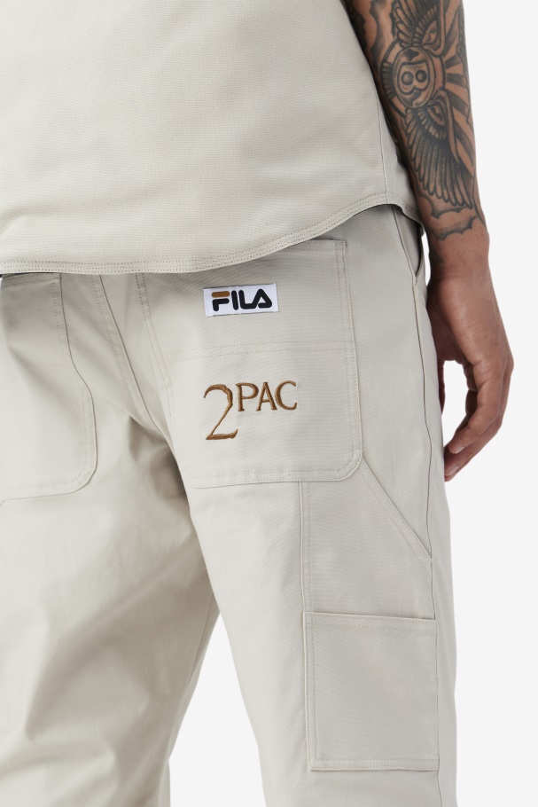 Fila UK 2Pac Cargo Pant Dove/Bronze Brown