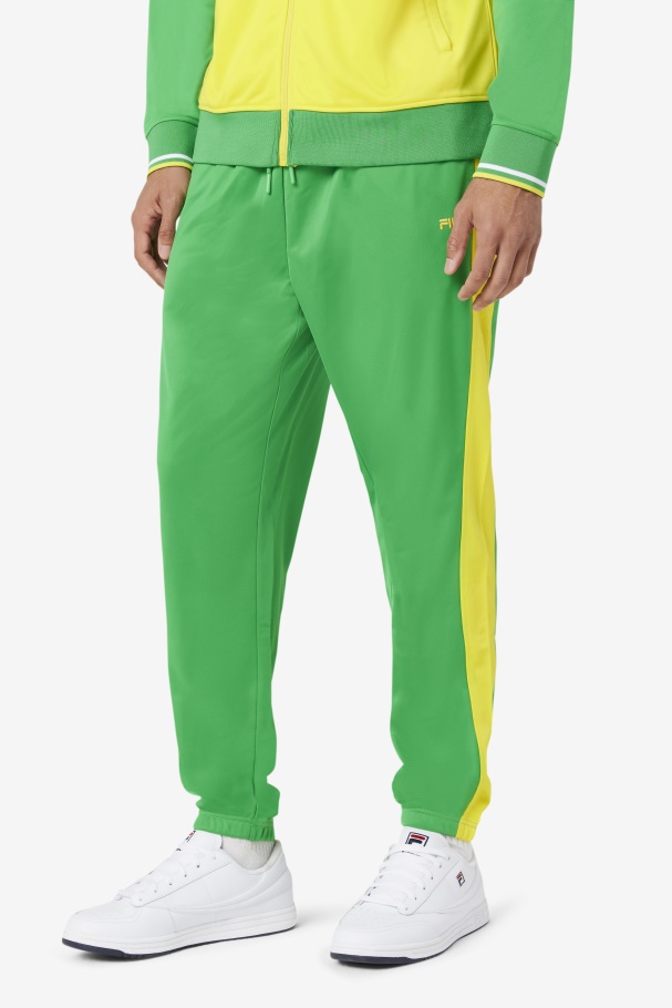 Fila UK Fern Green/Yellow Brazil Track Pant