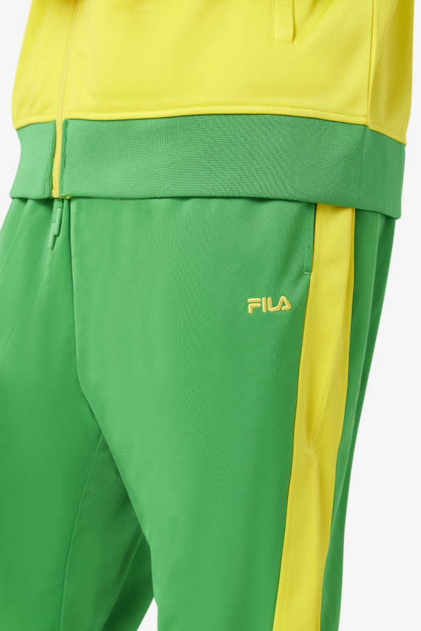 Fila UK Fern Green/Yellow Brazil Track Pant