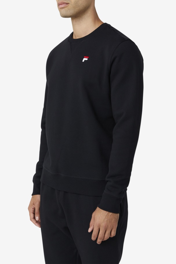 Kieve Sweatshirt Black Fila UK