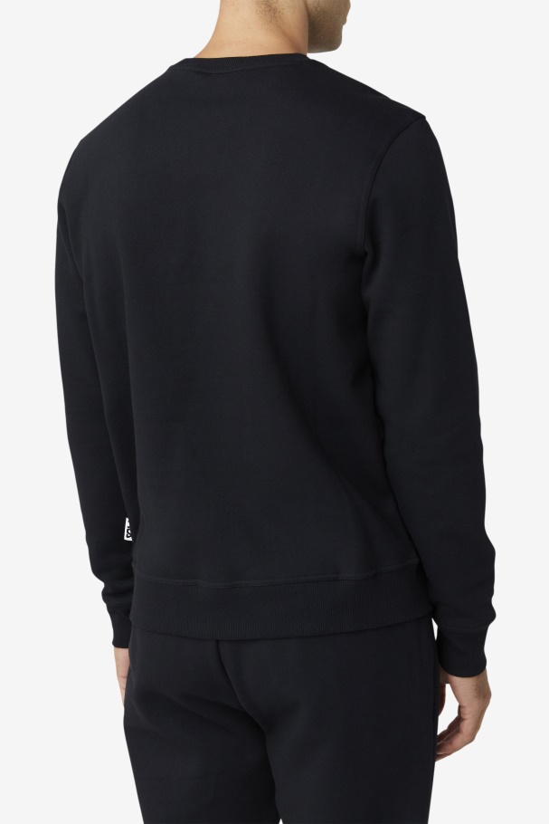Kieve Sweatshirt Black Fila UK