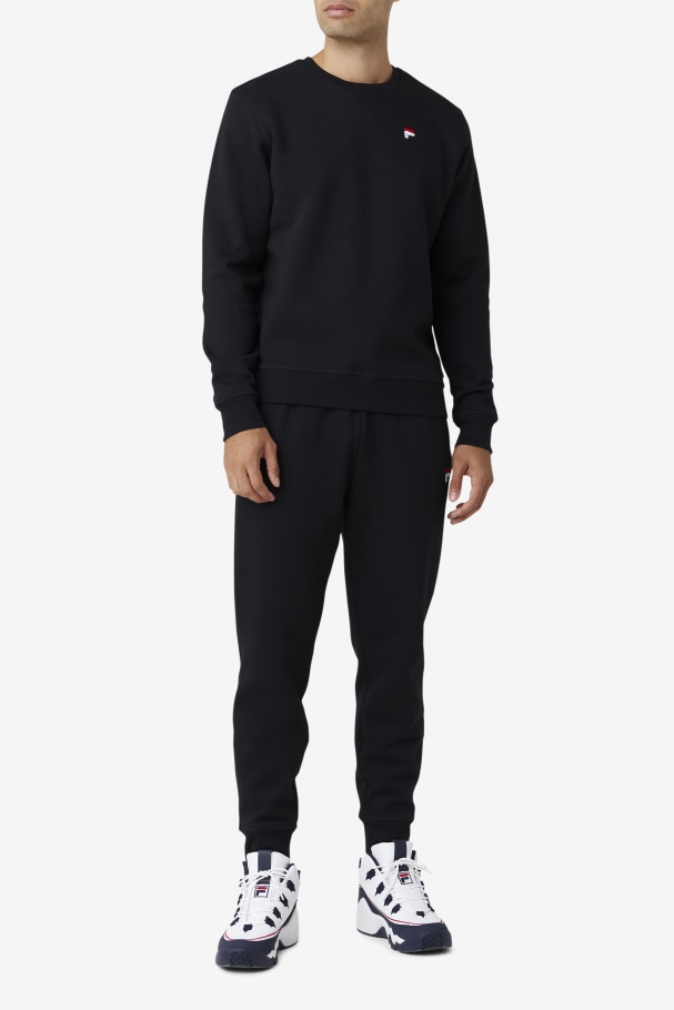 Kieve Sweatshirt Black Fila UK