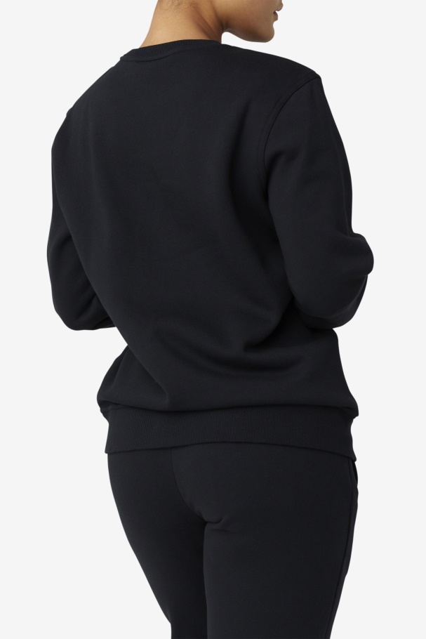 Kieve Sweatshirt Black Fila UK