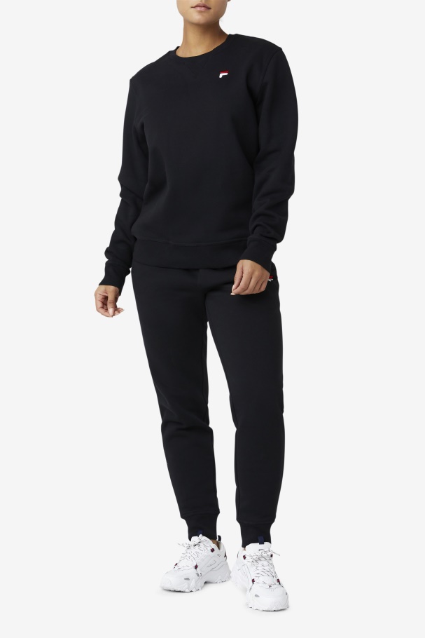 Kieve Sweatshirt Black Fila UK