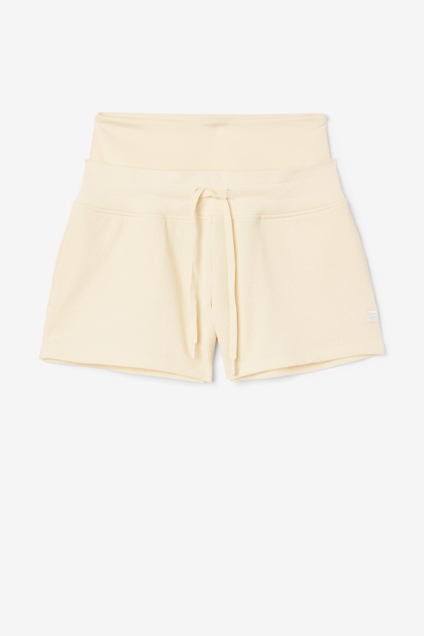 Fila UK Lina Double Waistband Short Tender Peach
