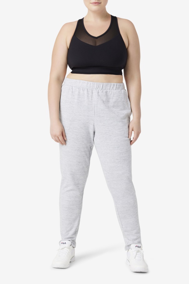 Grey Fila UK Fi-Lux Jogger