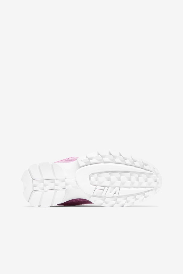 Cotton Candy/White Women\'s Disruptor 2 Premium Iridescent Snake Fila UK