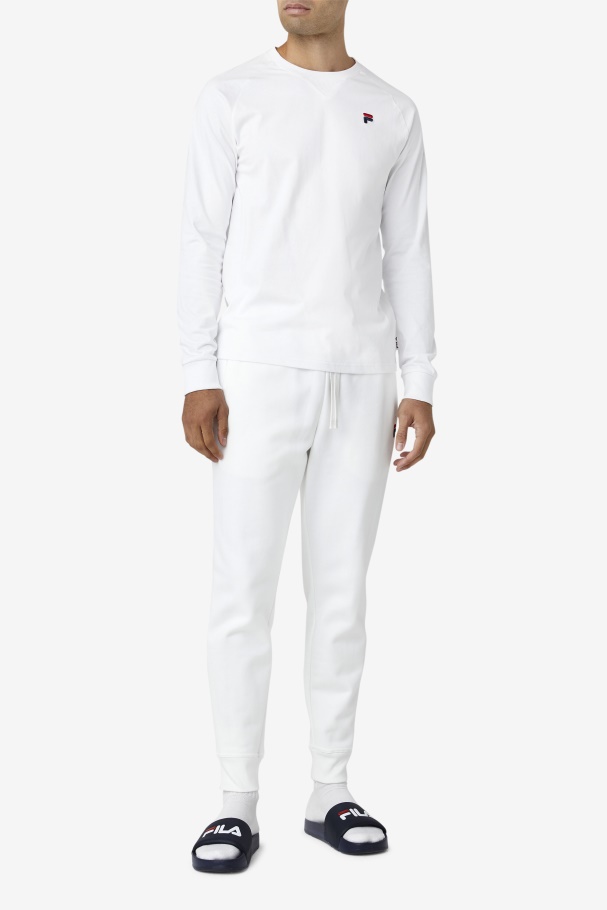 White Flynn Long Sleeve Tee Fila UK