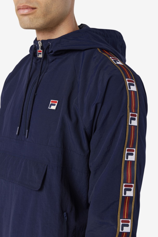 Fila UK Peacoat Cameron 1/2 Zip Wind Jacket