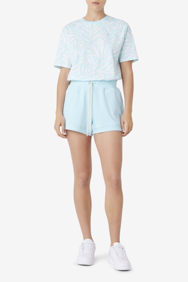 Fila UK Evangeline Terry Short Blue