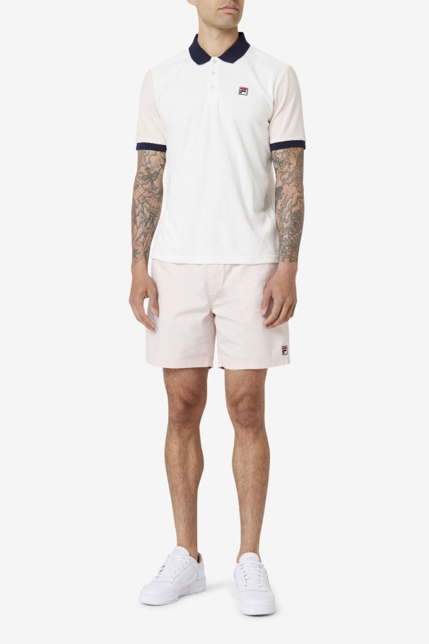 Pink Venter Short Fila UK