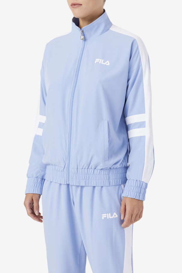Fila UK Jovia Track Jacket Blue/White