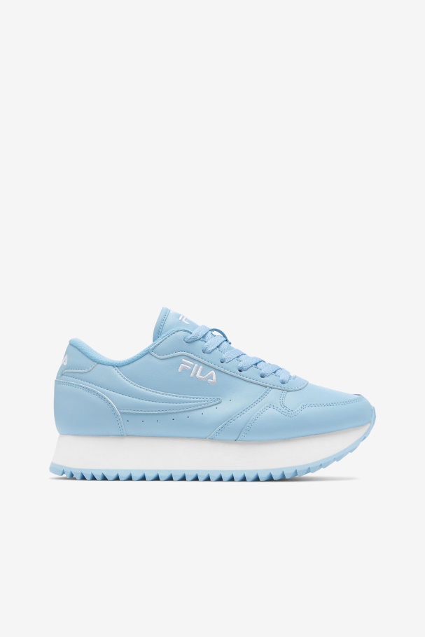 Women's Orbit Blue/White Fila UK