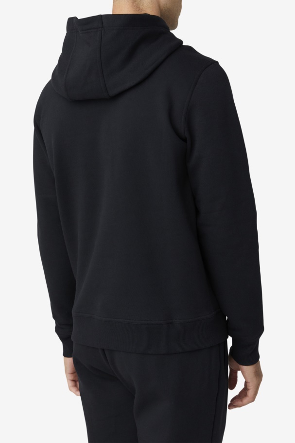 Fila UK Black Godfrey Hoodie