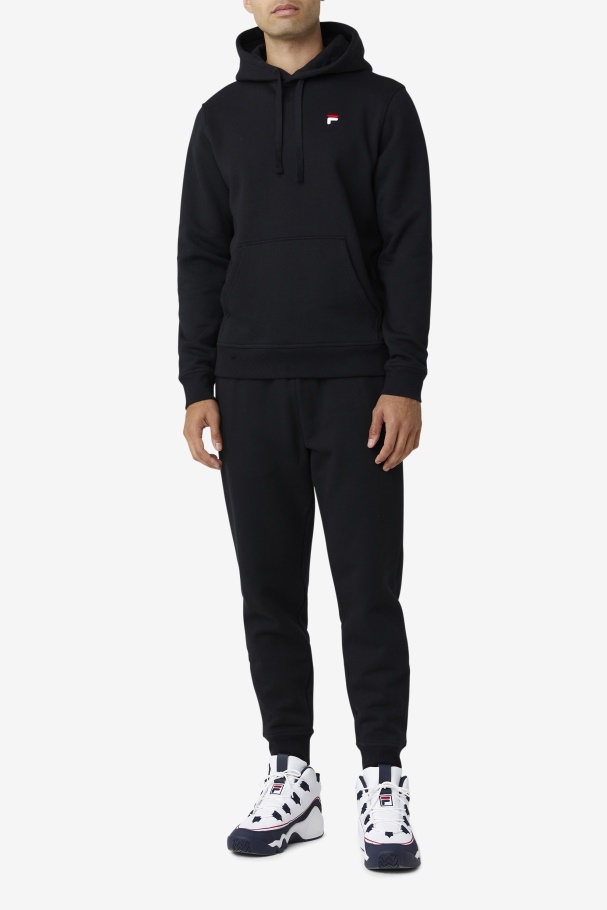 Fila UK Black Godfrey Hoodie
