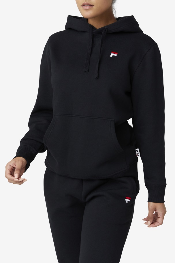 Fila UK Black Godfrey Hoodie