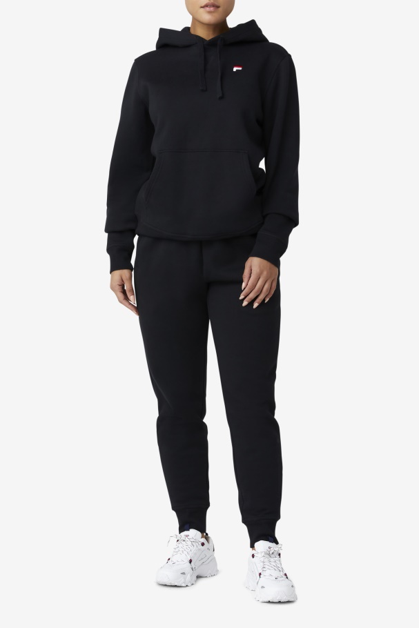 Fila UK Black Godfrey Hoodie