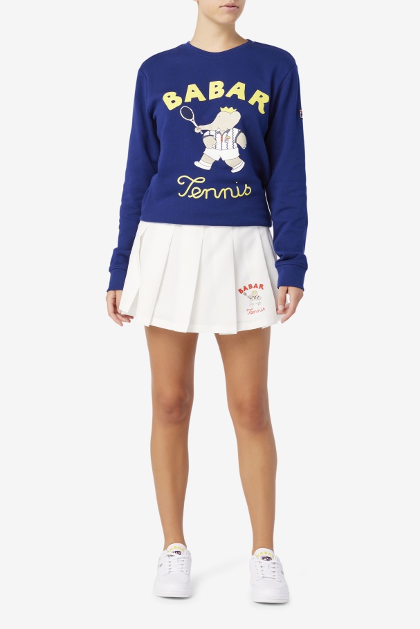 Fila UK X RB Babar Lovell Skirt White Fila UK