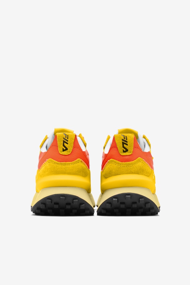 Fila UK Little Kids\' Renno N-Generation Lemon/Red Orange/Yellow