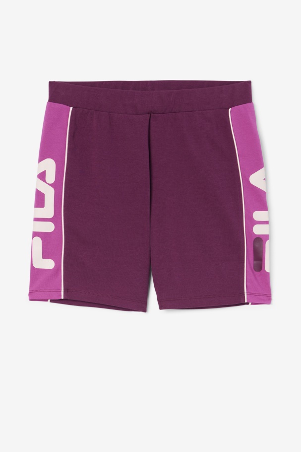 Fila UK Davina Bike Short Grape Wine/Rouge/Potpourri