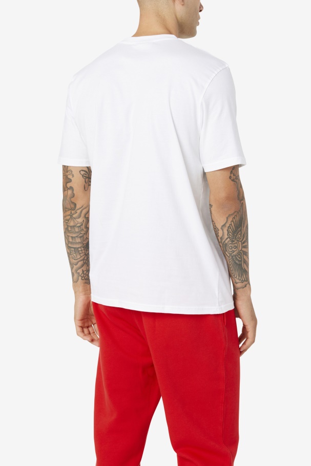 Fila UK White Men\'s Eagle Tee