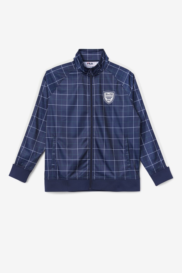 Oshan Track Jacket Fila UK Navy/Gardenia/June Bug