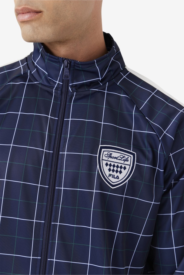 Oshan Track Jacket Fila UK Navy/Gardenia/June Bug
