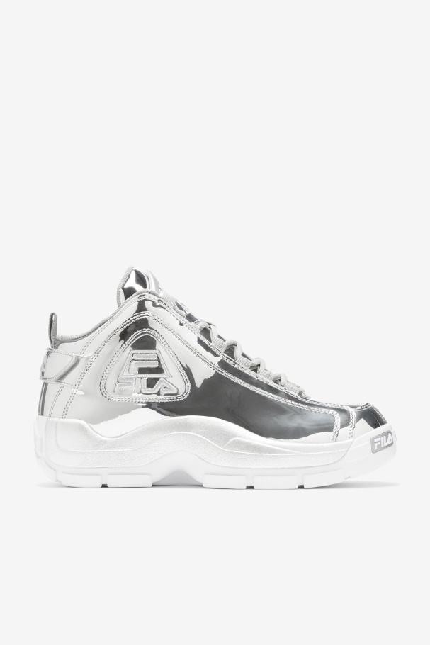 Metallic Silver Grant Hill 2 Metallic Fila UK
