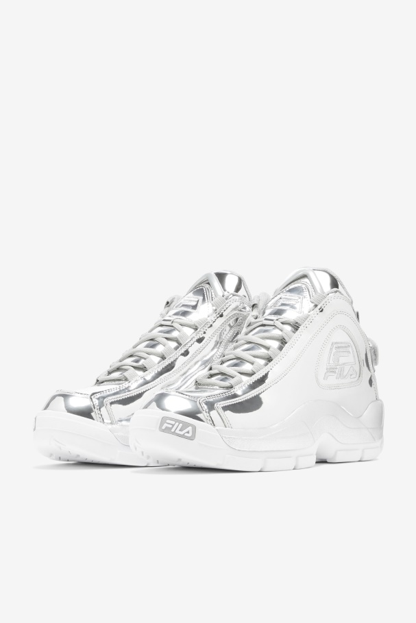 Metallic Silver Grant Hill 2 Metallic Fila UK