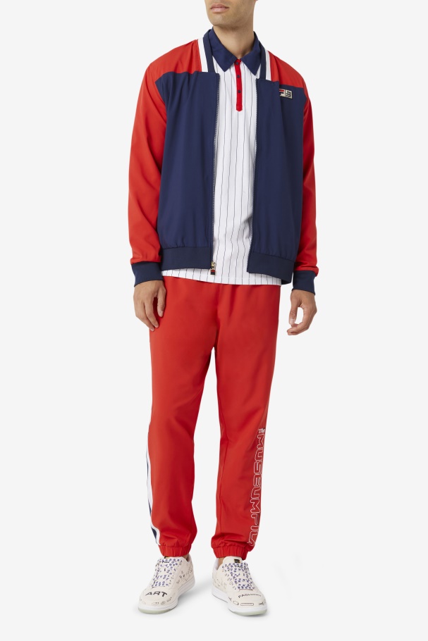 Peacoat/Red/White Fila UK x The Museum Track Jacket Fila UK