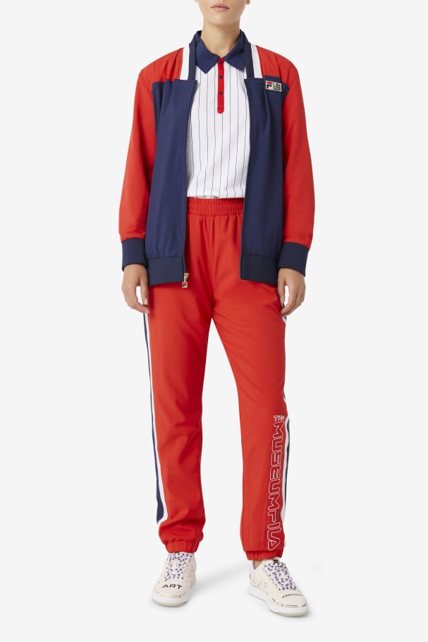 Peacoat/Red/White Fila UK x The Museum Track Jacket Fila UK