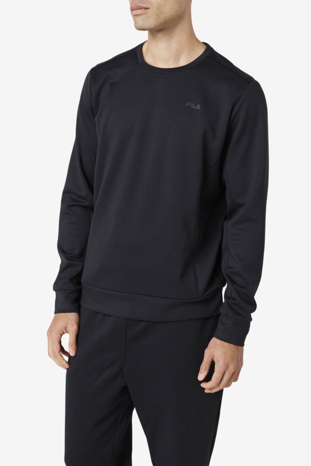 Black/Nine Iron Emry Crew Fila UK