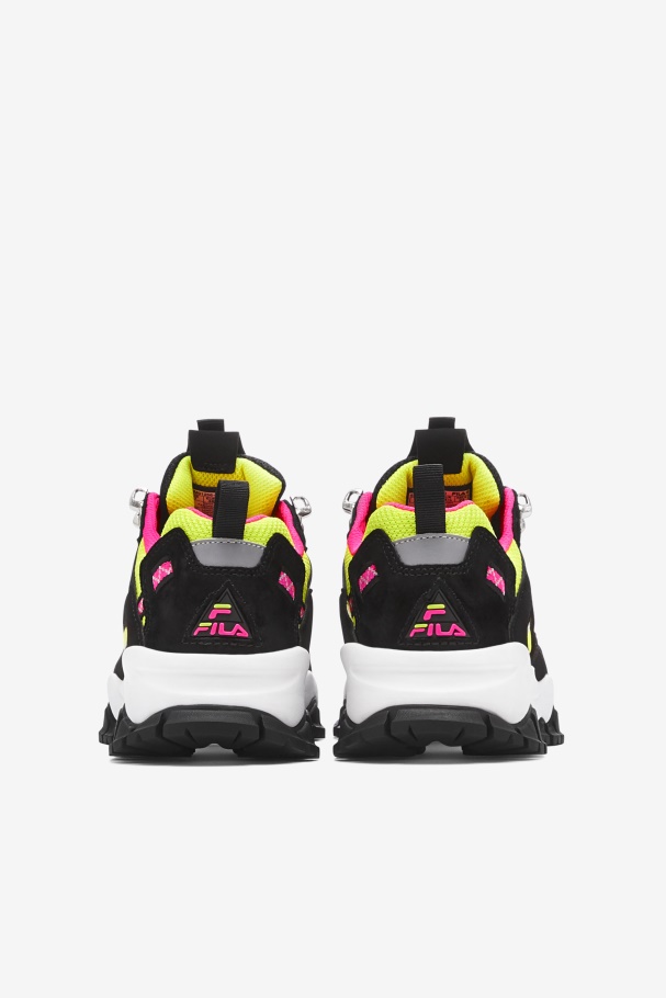 Women\'s Ray Tracer TR 2 Black/White/Pink Glow Fila UK