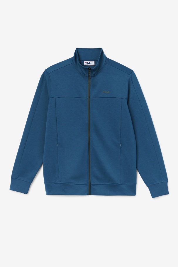 Gonal Zip Jacket Fila UK Majolica Blue/Black