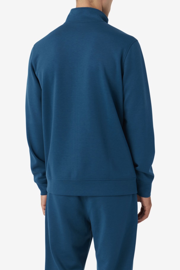 Gonal Zip Jacket Fila UK Majolica Blue/Black