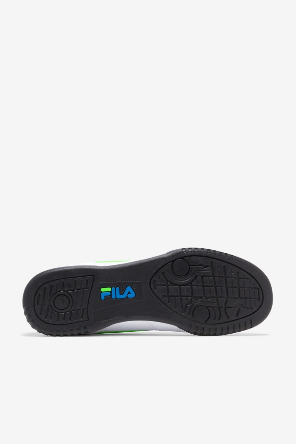 White/Green/Black Men\'s Original Fitness Fila UK