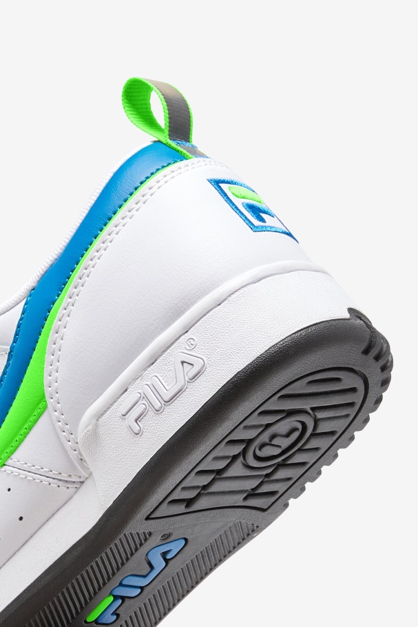 White/Green/Black Men\'s Original Fitness Fila UK