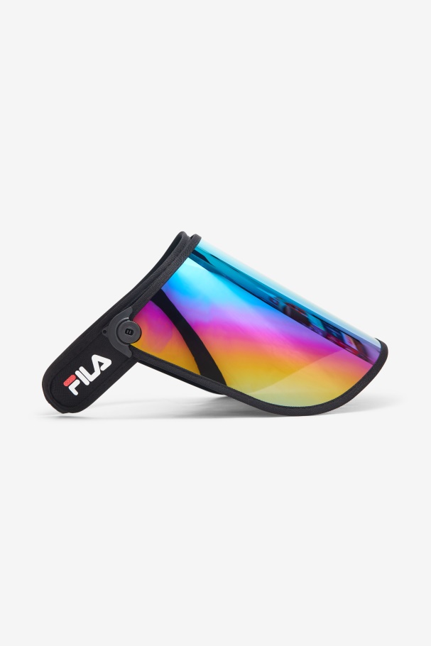 Fila UK Plastic Face Shield Black/Iridescent