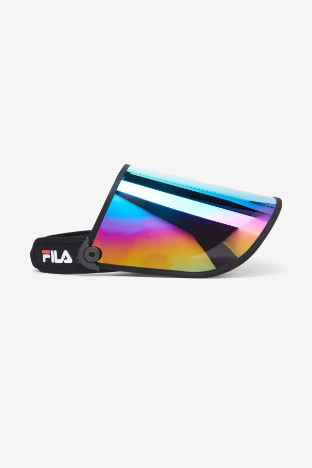 Fila UK Plastic Face Shield Black/Iridescent