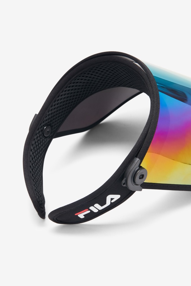 Fila UK Plastic Face Shield Black/Iridescent