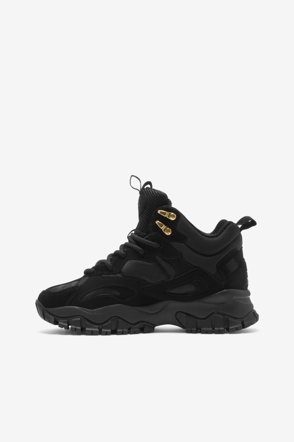 Kids\' Ray Tracer TR 2 Mid Fila UK Black